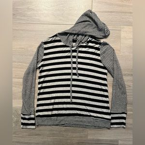 Pink Clover Long Sleeve Striped Sweater